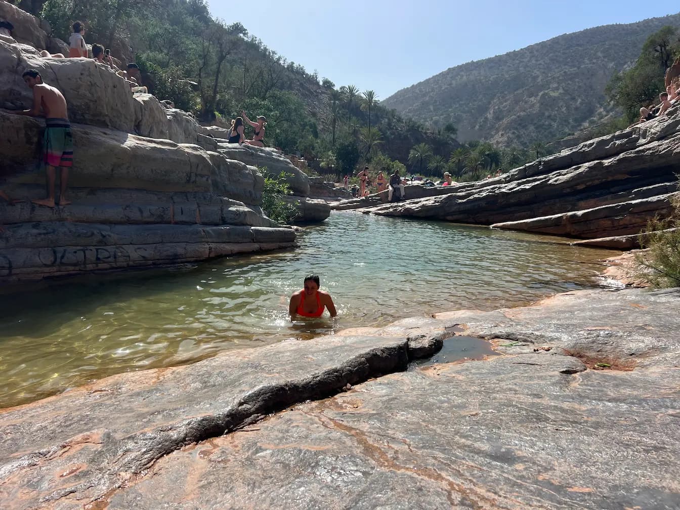 Activity in Paradise Valley near Agadir and Taghazout